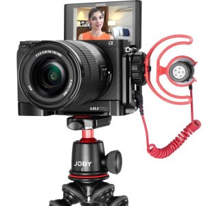 L plate Sony A6400 khung bảo vệ máy thép siêu nhẹ